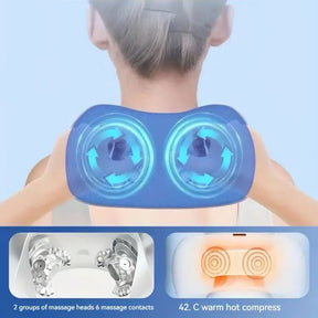 Emaxusa-Traveling Pillow Neck Massage