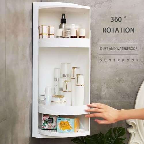 Bathroom Corner Shelf Wall Mounted Storage