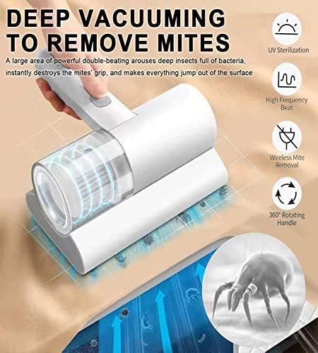 Portable Wireless Mites Remover Vacuum Cleaner