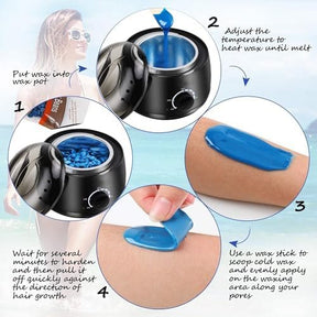 Mini Wax Machine-Hair Removal Kit