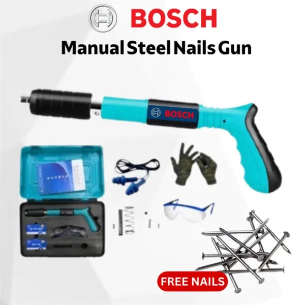 Bosch Manual Steel Cordless Nails Gun