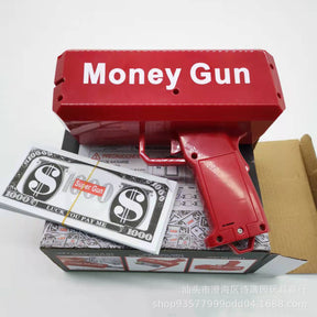 Super Money Gun 100PCS Cash Cannon Banknote