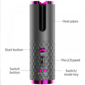 AllureFusion® - Wireless Rotating Hair Curler